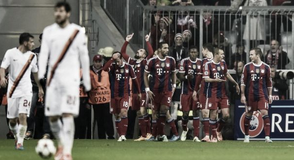 Encore une classe d'écart entre le Bayern et la Roma