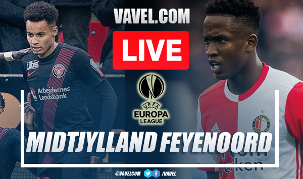 Goles y resumen del FC Midtjylland 2-2 Feyenoord Rotterdam en UEFA Europa League 2022