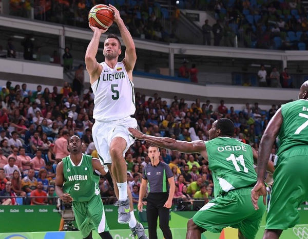 Rio 2016, Basket - Lituania a fatica contro la Nigeria (89-80)