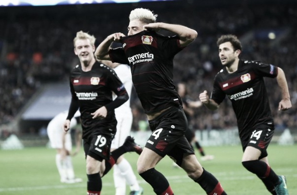 El Leverkusen se lleva los tres puntos de Wembley en un partido gris