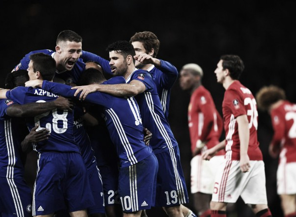 FA Cup - Kante abbatte Mourinho, il Chelsea vola in semifinale