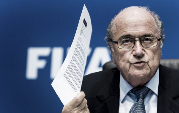 Joseph Blatter: "Es un momento difícil para el fútbol"