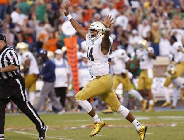 Golson To Zaire To Kizer: Where Would Notre Dame Be Without Their Third-String Quarterback?
