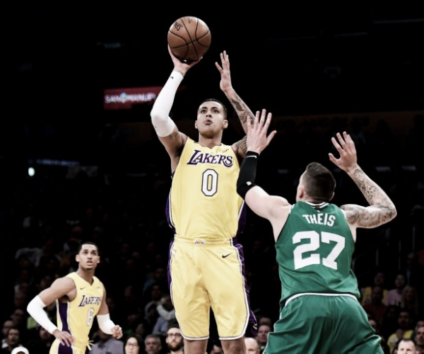 NBA, Kuzma accende i Lakers e stende i Celtics (108-107)