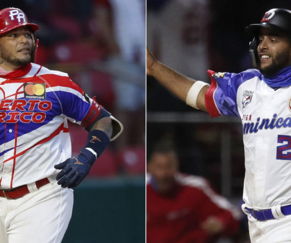 Summary and runs of Puerto Rico 4-6 Dominican Republic in Caribbean Series
