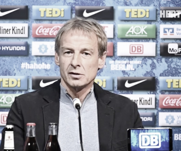 Jürgen Klinsmann es nuevo entrenador del Hertha BSC