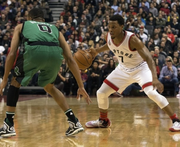 Toronto Raptors Hold Of Boston Celtics In High-Scoring Affair