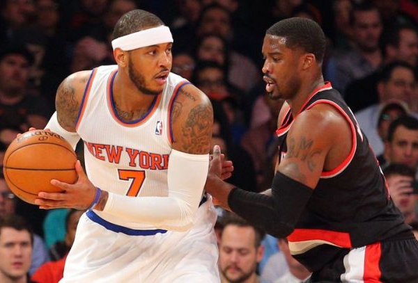 New York Knicks Continue Their Road Trip In Portland Against Trail Blazers.