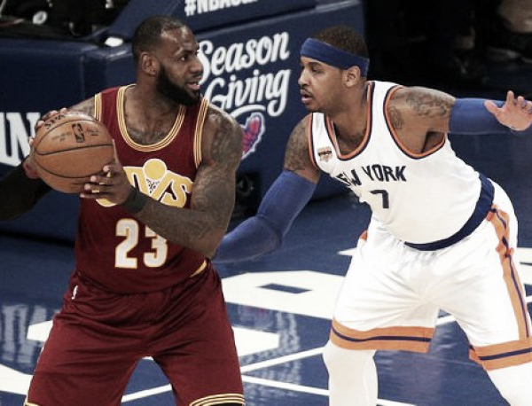 Cleveland Cavaliers cruise by New York Knicks in second meeting of season