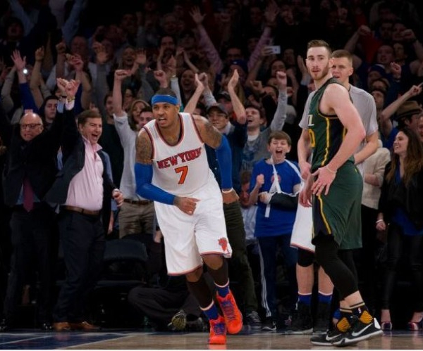 New York Knicks Come From Behind To Earn Sixth Straight Home Victory In Overtime Against Utah Jazz