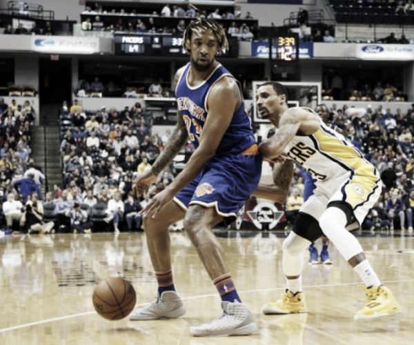 New York Knicks close out season with loss against Indiana Pacers