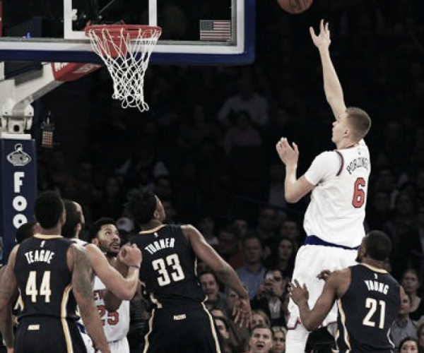 New York Knicks display largest comeback of season to defeat Indiana Pacers, 118-111