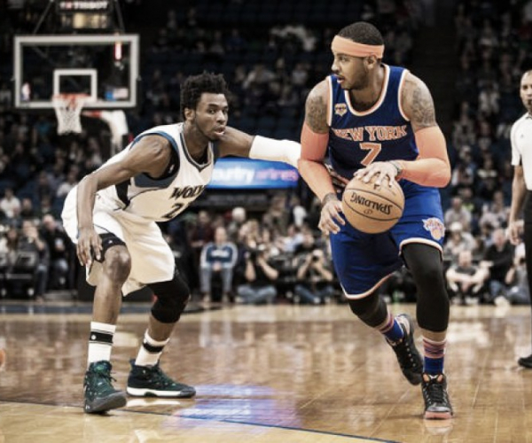 New York Knicks hang on to earn road victory against Minnesota Timberwolves, 106-104