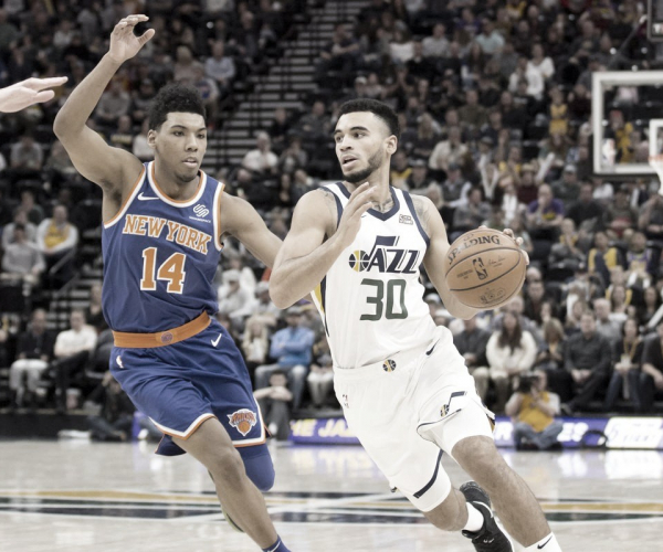 Resumen y mejores momentos: New York Knicks 104-113 Utah Jazz en NBA 2022