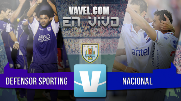 Resultado Defensor Sporting - Nacional en el Clausura 2015 (0-0)