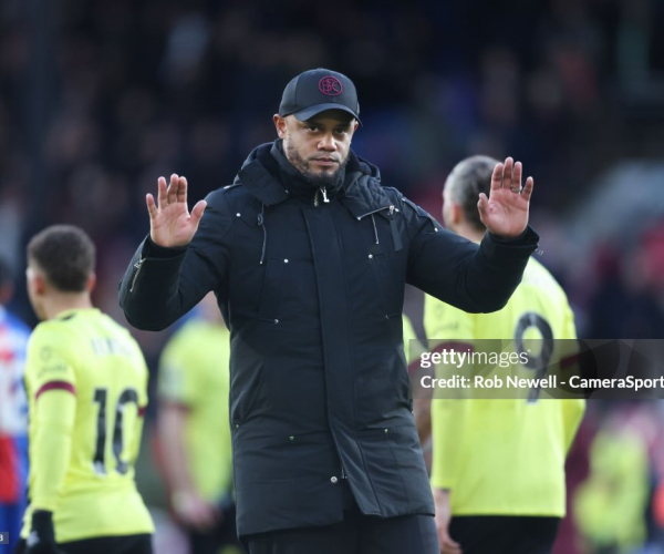 Vincent Kompany labels red card as “not something we could afford” after damaging Crystal Palace defeat