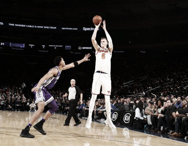 NBA, i New York Knicks sulle spalle di Kristaps Porzingis