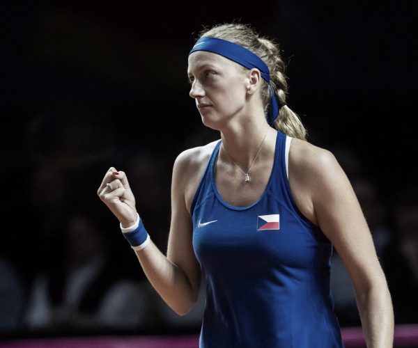 Fed Cup: Petra Kvitova continues fine form, blanks out Julia Goerges in straight sets