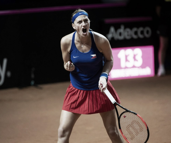 Fed Cup: Petra Kvitova breezes past Angelique Kerber in 58 minutes, seals spot in final for Czech Republic