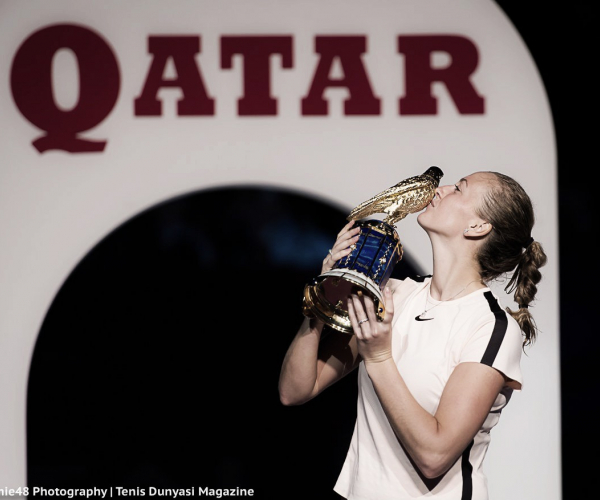 WTA Doha: Petra Kvitova's incredible run ends on a high note; defeats Garbiñe Muguruza
