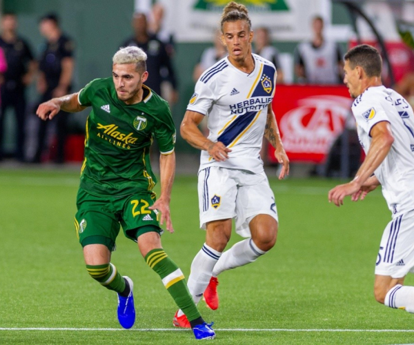 Goles y resumen del LA Galaxy 3-3 Portland Timbers en MLS 2023