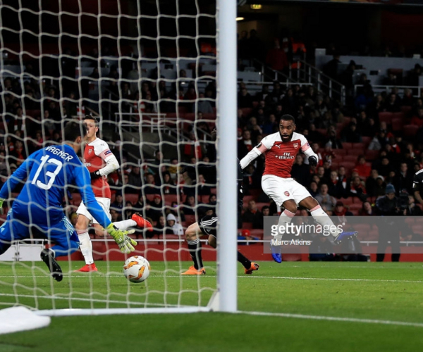 Arsenal 1-0 Qarabag: Lacazette seals top spot for the Gunners