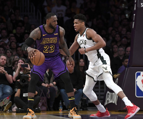Previa Los Ángeles Lakers vs Milwaukee Bucks: Giannis vs LeBron, realidades opuestas