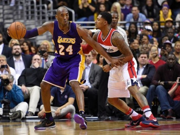 Kobe Bryant’s 31 Points Lift Los Angeles Lakers Past Washington Wizards