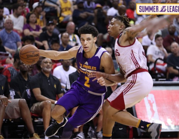 NBA Summer League, Las Vegas 2017 - Tripla doppia per Lonzo Ball, avanti i Lakers sui Cavaliers