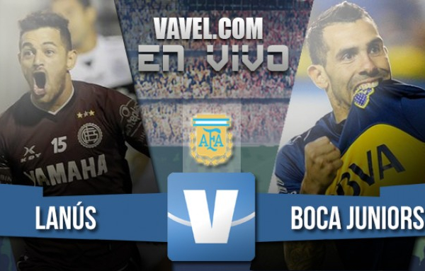 Resultado de Lanús vs Boca Juniors por el Torneo de Primera División (1-0)