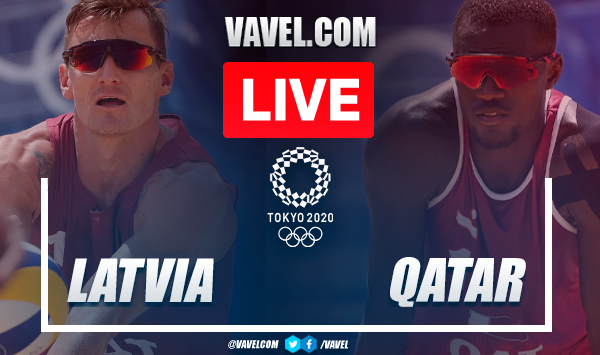Highlights: Latvia 0-2 Qatar in Olympics Men's Beach Volleyball Bronze Medal
