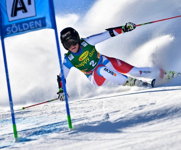 Sci Alpino - Soelden, Gigante femminile 2° manche: Gut mostruosa, Shiffrin 2°. Primo podio per la Bassino