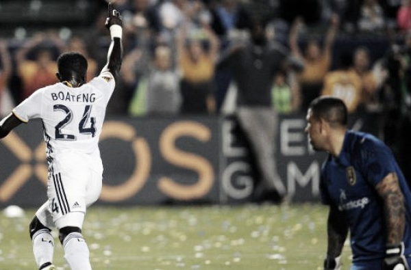 Los Angeles Galaxy's Emmanuel Boateng shines against Real Salt Lake
