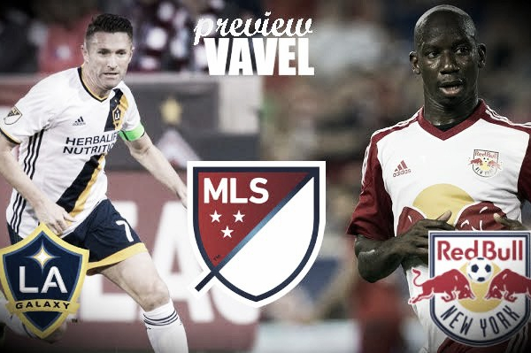 Two cross-country rivals in Los Angeles Galaxy and New York Red Bulls