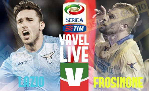 Risultato LIVE Lazio - Frosinone Serie A 2015/2016 (2-0)