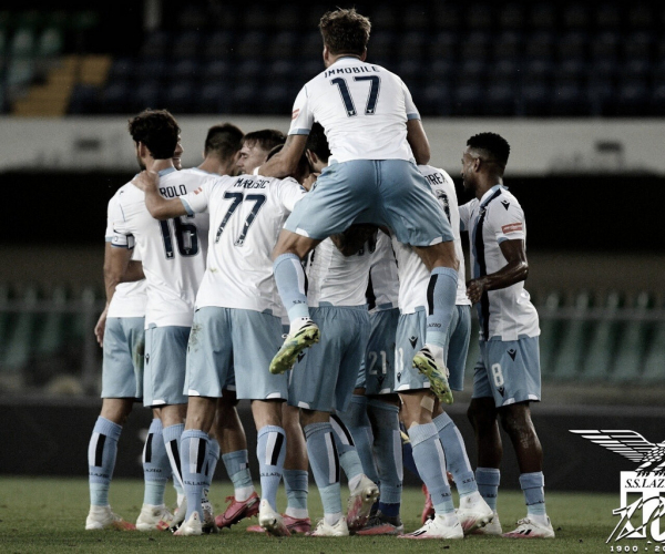 Com hat-trick de Immobile, Lazio goleia Hellas Verona e encosta na Atalanta