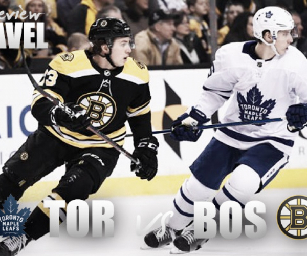 Toronto Maple Leafs vs Boston Bruins playoff preview