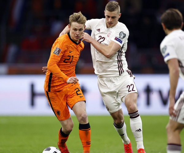 Resumen y mejores momentos del Letonia 0-1 Países Bajos en Eliminatorias rumbo a Qatar 2022