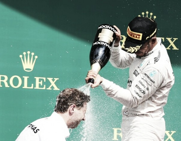 Lewis Hamilton: "Esta victoria es la mejor manera de irme de vacaciones"