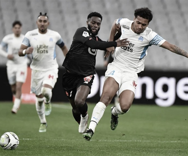 Marseille fica no empate com Lille em casa e perde vice-liderança