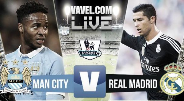 Score Manchester City - Real Madrid in Friendly 2015 (1-4)
