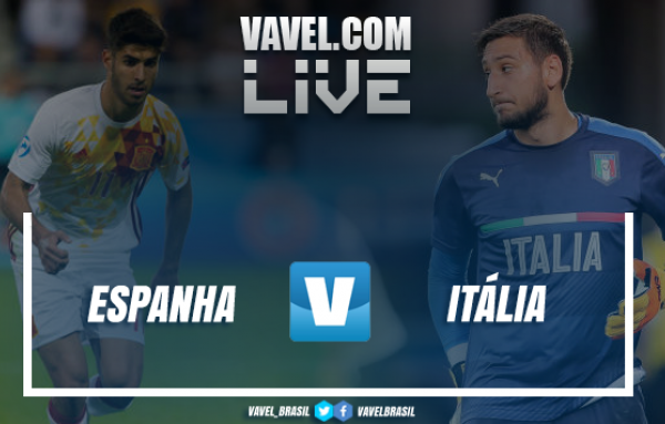 Jogo Espanha x Itália na semifinal da Euro Sub-21 (3-1)