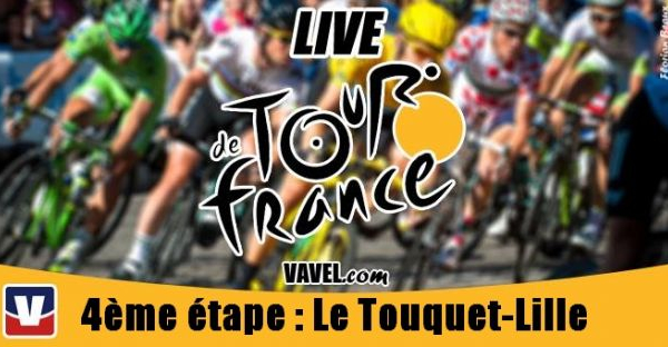 Live Tour de France 2014, la 4ème étape (Le Touquet - Lille) en direct