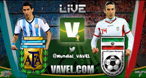 Live Argentina - Iran, Mondiali 2014 in diretta