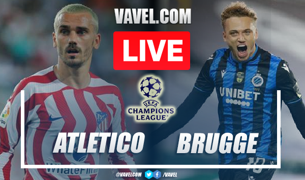 Goals and Highlights: Atletico de Madrid 0-0 Club Brugge in UEFA Champions League 2022
