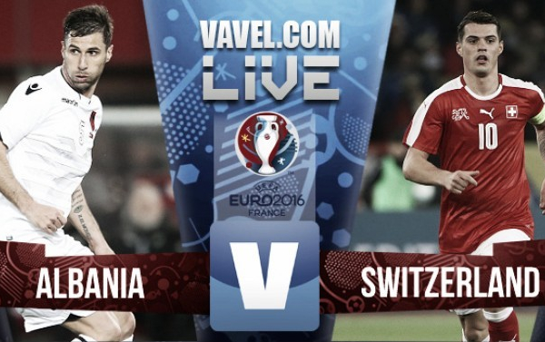 Risultato finale Albania - Svizzera,  Euro 2016 (0-1): decidono Schar e Sommer, espulso Cana al 36'