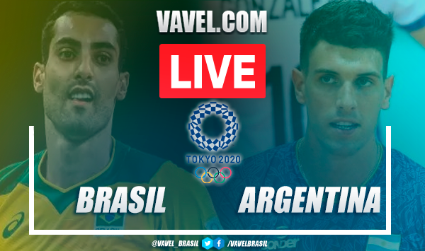 Brazil vs Argentina Live Score Updates in Olympics Men Volley