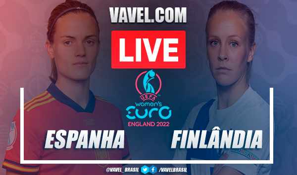 Gols e melhores momentos Espanha x Finlândia pela Eurocopa Feminina (4-1)