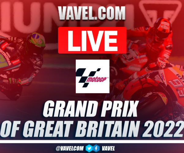 Summary and highlights of the MotoGP race at the British Grand Prix