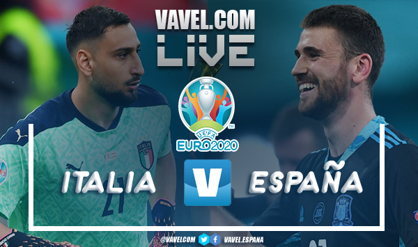 Resumen Italia vs España por la Eurocopa 2020 1 (4)-1 (2)